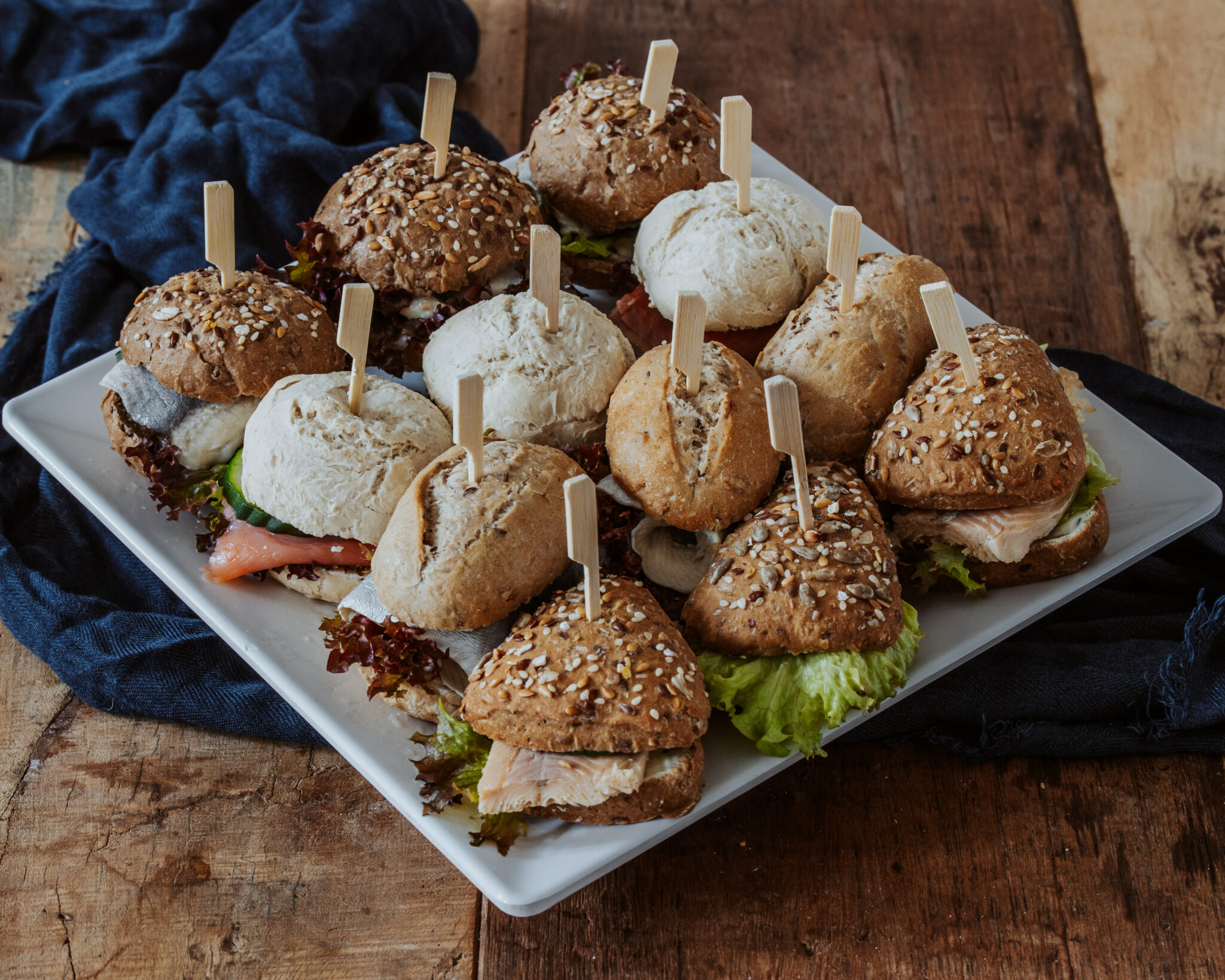 Fischbrötchen "Reeperbahn" - Hefter Partyservice